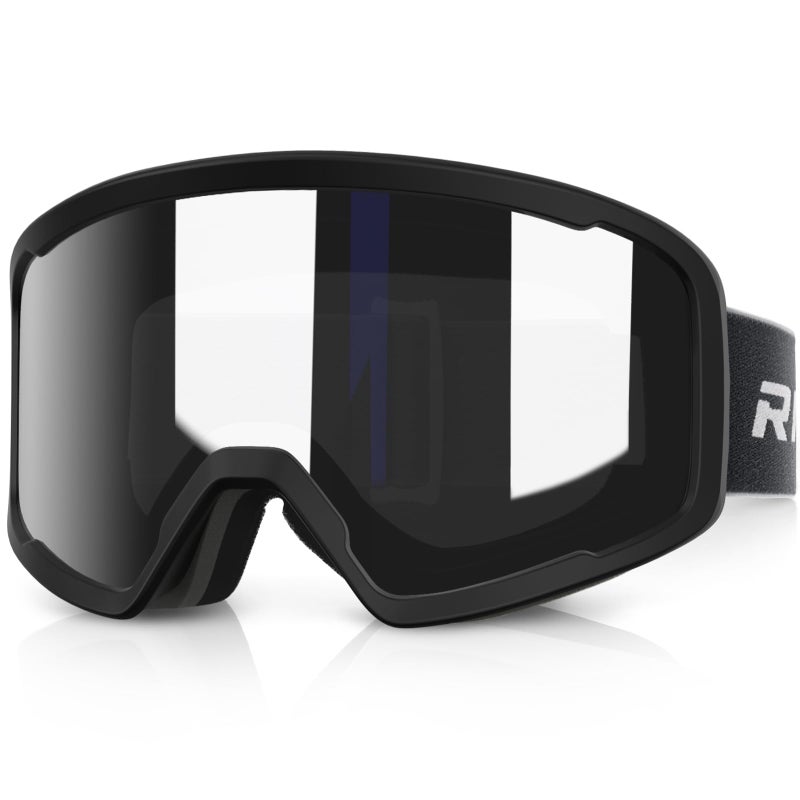 RIOROO Ski/Snowboard Goggles for Men Women, OTG Snow Goggles Anti Fog 100% UV Protection Snowboarding Goggles - Image 1